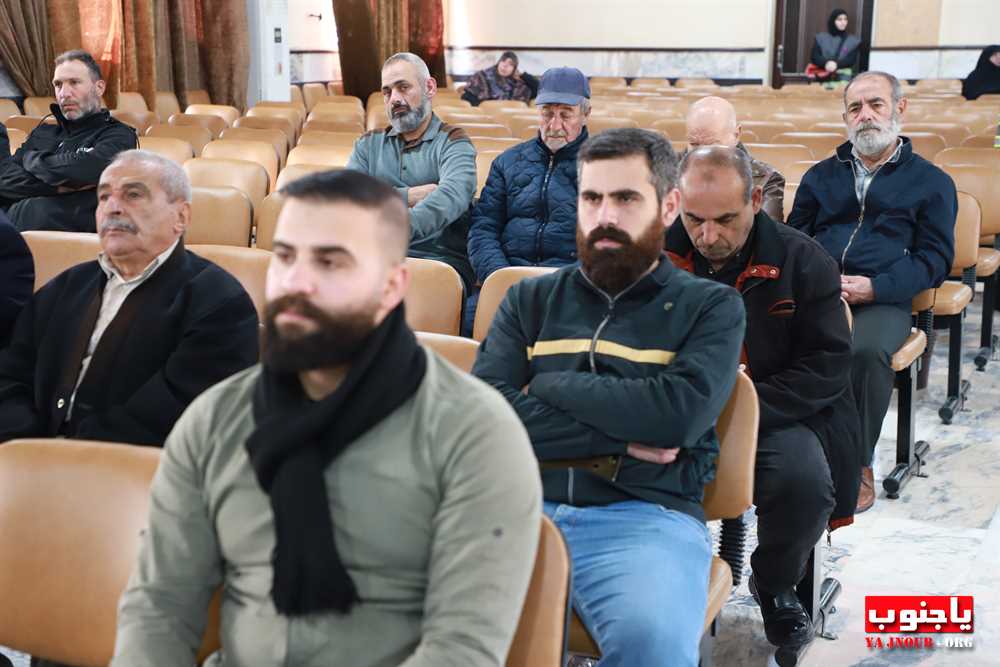 طيردبا : حفل تكريمي بمناسبة مرور اسبوع على رحيل فقيد الشباب الغالي المظلوم فؤاد محمد مغنية في حسينية السيدة زينب ع 