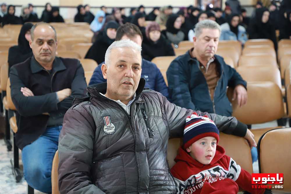 طيردبا : حفل تكريمي بمناسبة مرور اسبوع على رحيل فقيد الشباب الغالي المظلوم فؤاد محمد مغنية في حسينية السيدة زينب ع 