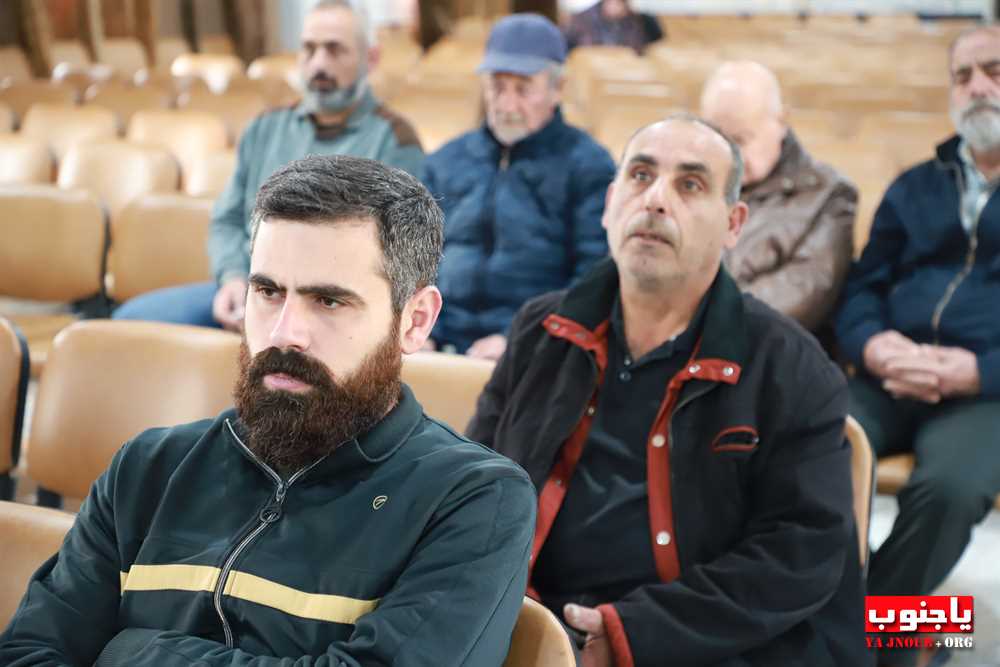 طيردبا : حفل تكريمي بمناسبة مرور اسبوع على رحيل فقيد الشباب الغالي المظلوم فؤاد محمد مغنية في حسينية السيدة زينب ع 