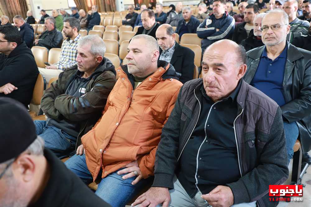 طيردبا : حفل تكريمي بمناسبة مرور اسبوع على رحيل فقيد الشباب الغالي المظلوم فؤاد محمد مغنية في حسينية السيدة زينب ع 
