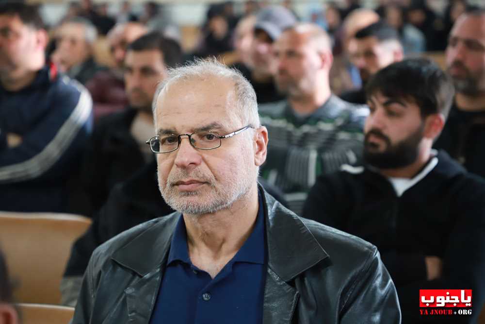 طيردبا : حفل تكريمي بمناسبة مرور اسبوع على رحيل فقيد الشباب الغالي المظلوم فؤاد محمد مغنية في حسينية السيدة زينب ع 