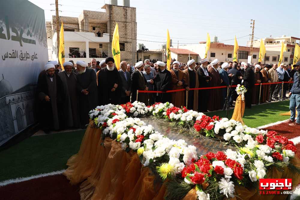 بالصور : تشييع الشهيد عباس أحمد خليل في بلدة السماعية الجنوبية 