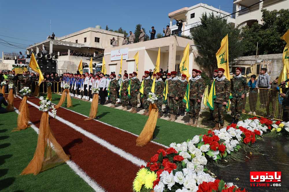بالصور : تشييع الشهيد عباس أحمد خليل في بلدة السماعية الجنوبية 