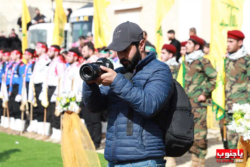 بالصور : تشييع الشهيد عباس أحمد خليل في بلدة السماعية الجنوبية 