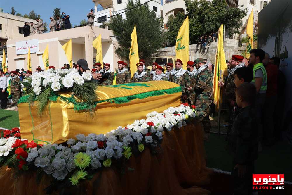 بالصور : تشييع الشهيد عباس أحمد خليل في بلدة السماعية الجنوبية 