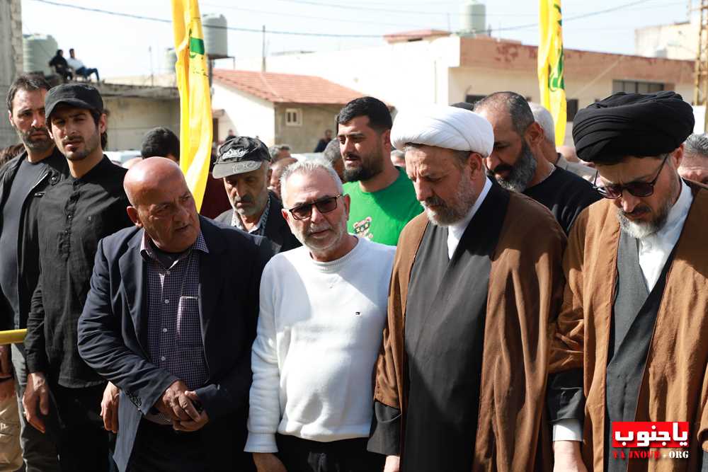 بالصور : تشييع الشهيد عباس أحمد خليل في بلدة السماعية الجنوبية 