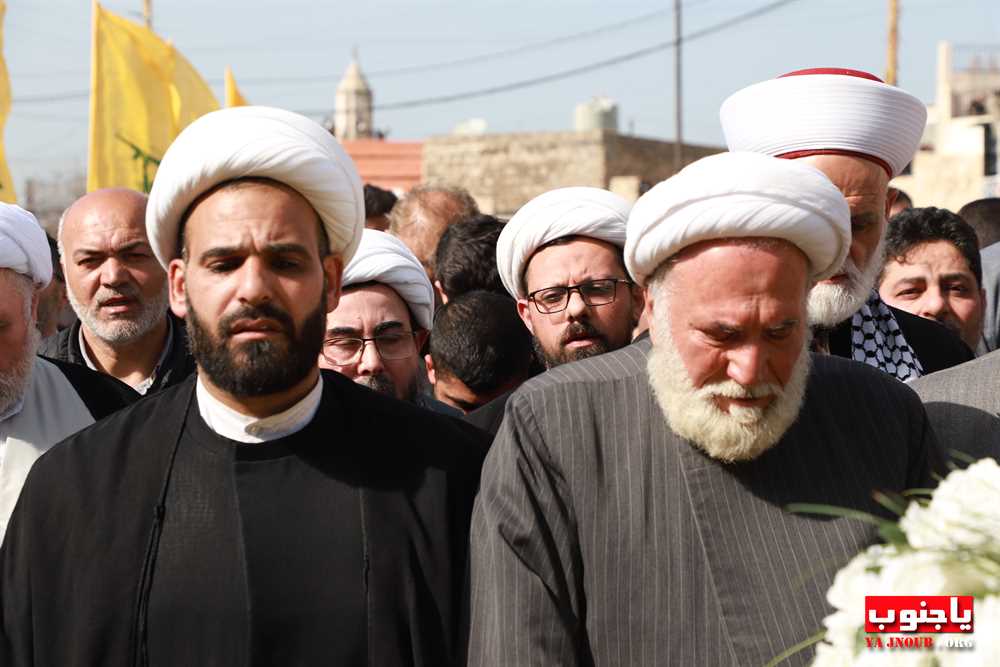 بالصور : تشييع الشهيد عباس أحمد خليل في بلدة السماعية الجنوبية 