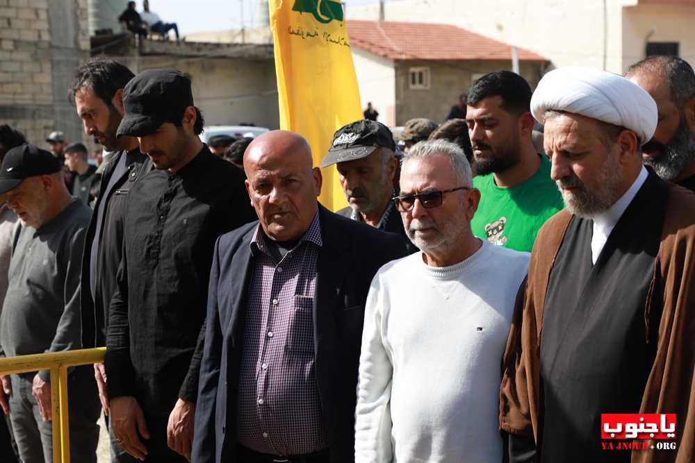 بالصور : تشييع الشهيد عباس أحمد خليل في بلدة السماعية الجنوبية 