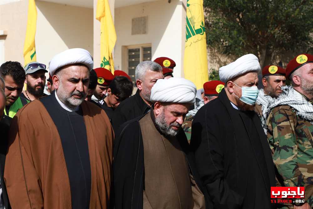 بالصور : تشييع الشهيد عباس أحمد خليل في بلدة السماعية الجنوبية 