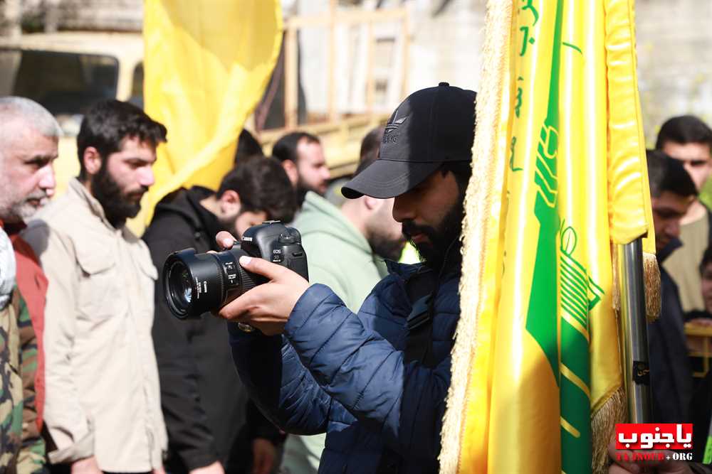 بالصور : تشييع الشهيد عباس أحمد خليل في بلدة السماعية الجنوبية 