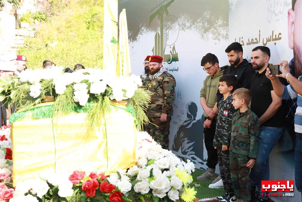 بالصور : تشييع الشهيد عباس أحمد خليل في بلدة السماعية الجنوبية 