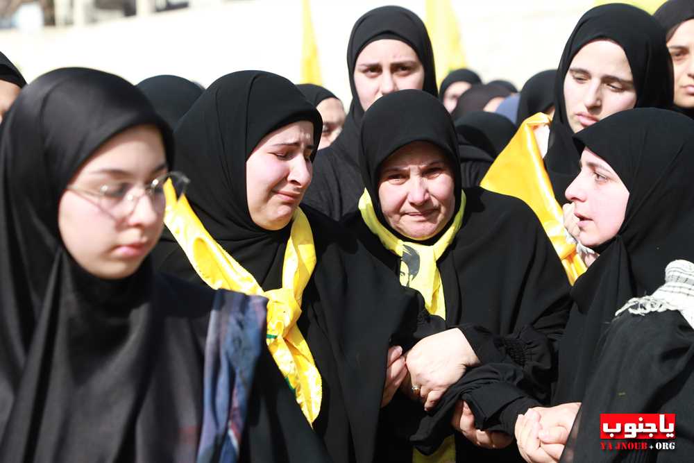 بالصور : تشييع الشهيد عباس أحمد خليل في بلدة السماعية الجنوبية 
