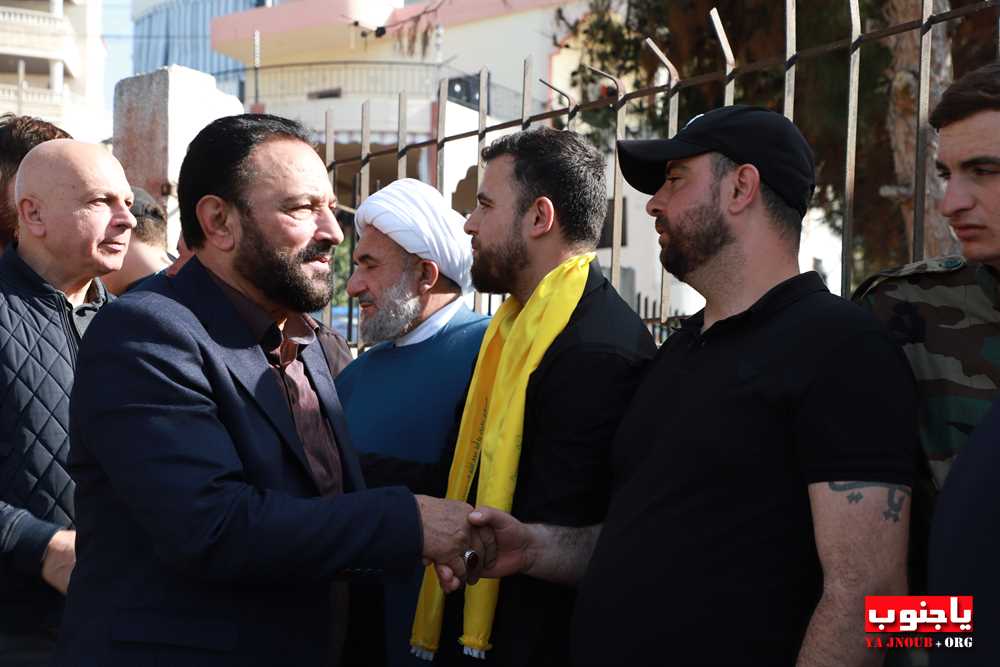بالصور : تشييع الشهيد عباس أحمد خليل في بلدة السماعية الجنوبية 