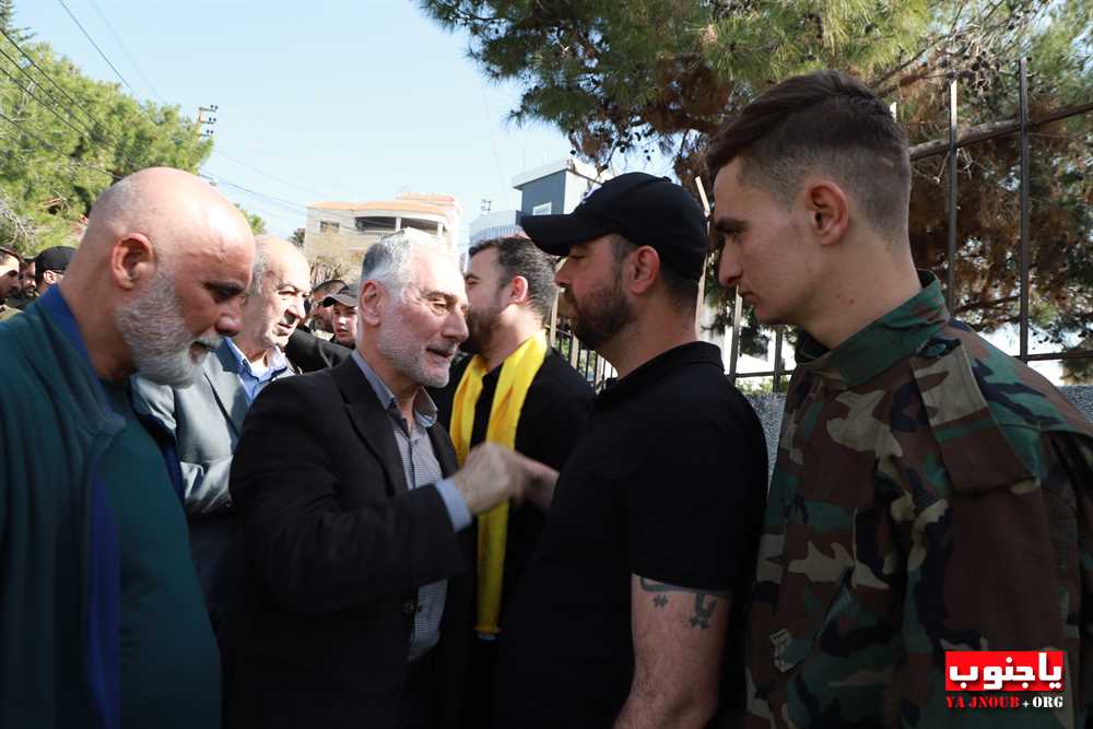 بالصور : تشييع الشهيد عباس أحمد خليل في بلدة السماعية الجنوبية 