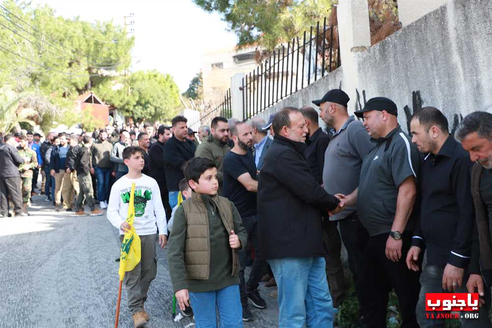 بالصور : تشييع الشهيد عباس أحمد خليل في بلدة السماعية الجنوبية 