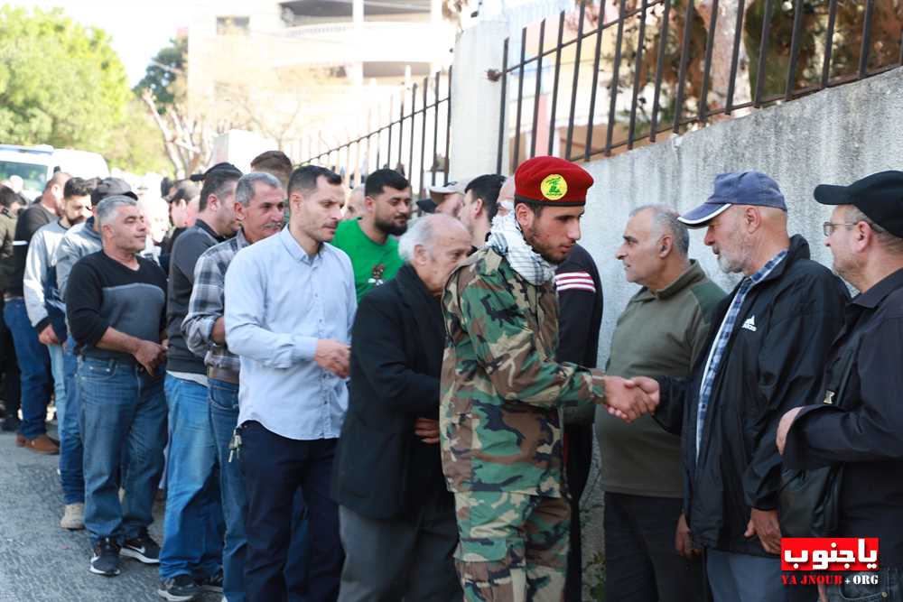 بالصور : تشييع الشهيد عباس أحمد خليل في بلدة السماعية الجنوبية 