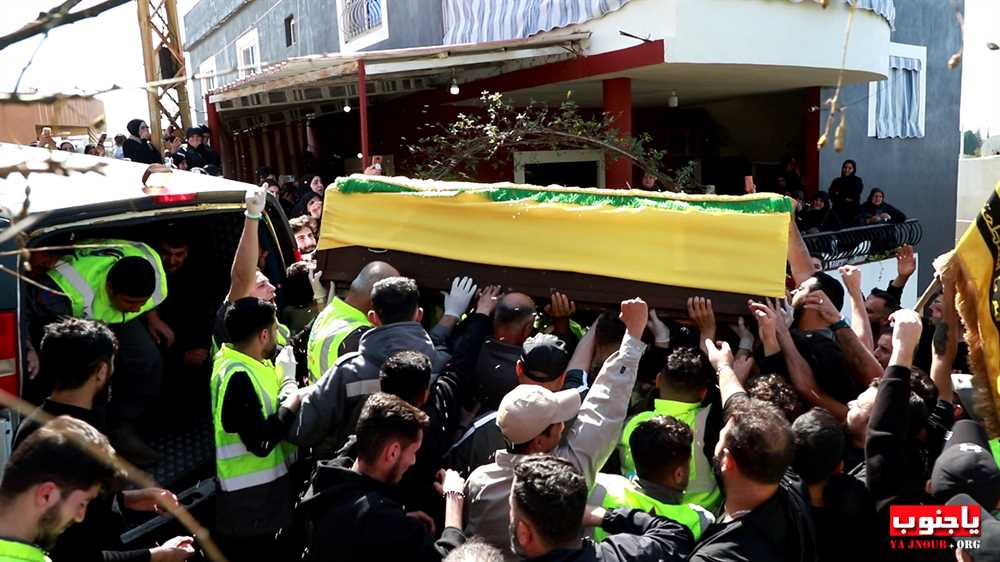 بالصور : تشييع الشهيد عباس أحمد خليل في بلدة السماعية الجنوبية
