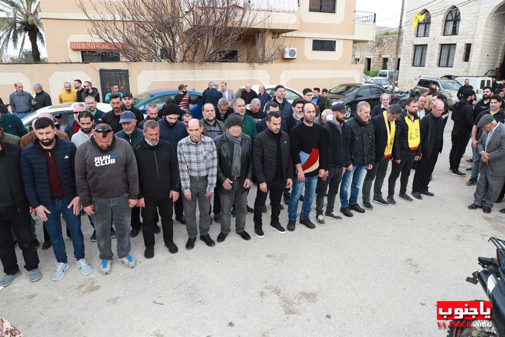 بلدة طيردبا الجنوبية  شيعت  المرحوم طارق سعيد زيات الى مثواه الأخير  