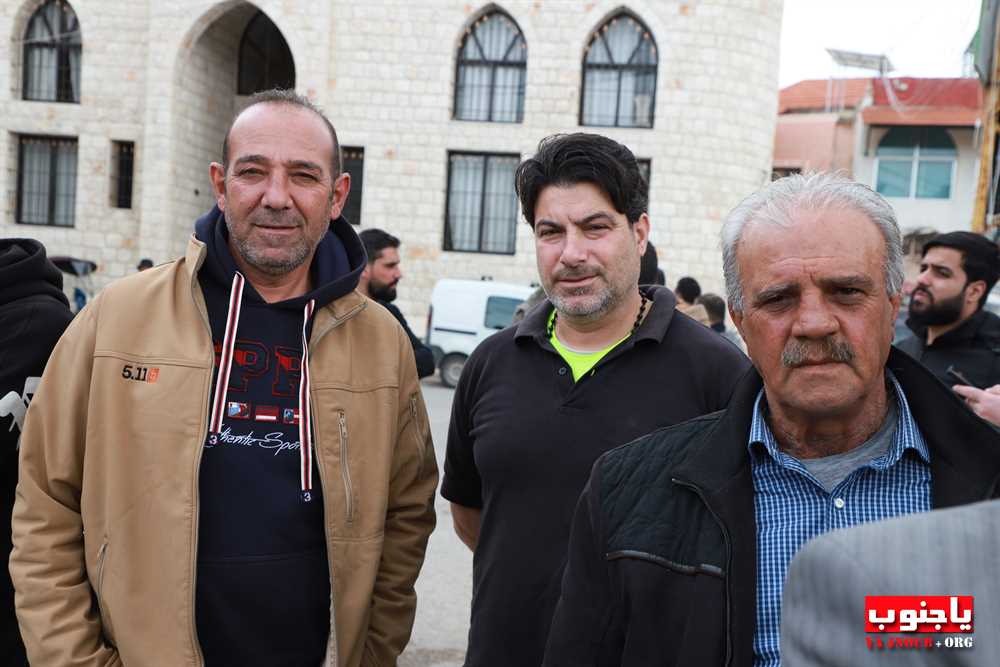 بلدة طيردبا الجنوبية  شيعت  المرحوم طارق سعيد زيات الى مثواه الأخير  