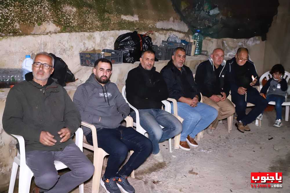 بلدة السماعية : مجلس عزاء حسيني عن روح السعيد عباس خليل في دارة العائلة 