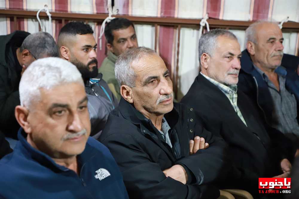 بلدة السماعية : مجلس عزاء حسيني عن روح السعيد عباس خليل في دارة العائلة 