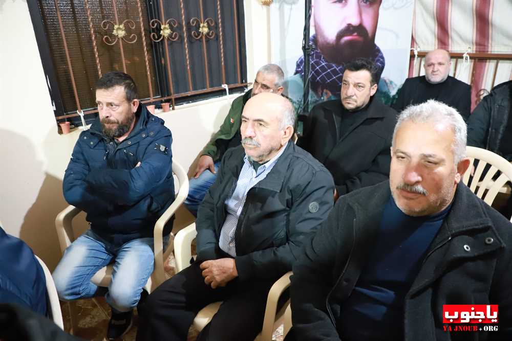 بلدة السماعية : مجلس عزاء حسيني عن روح السعيد عباس خليل في دارة العائلة 