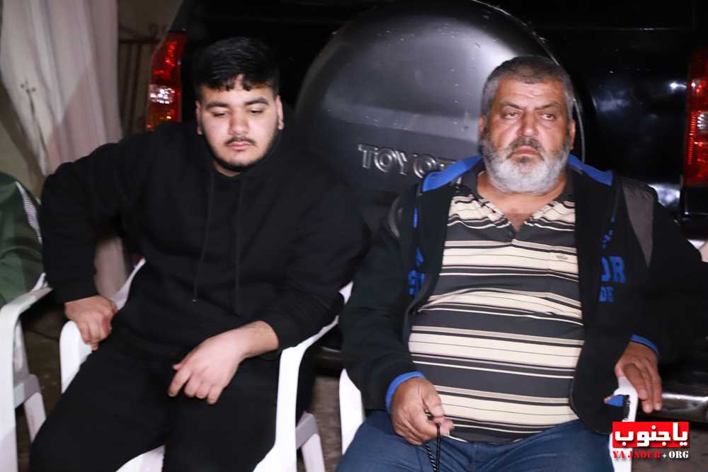 بلدة السماعية : مجلس عزاء حسيني عن روح السعيد عباس خليل في دارة العائلة 