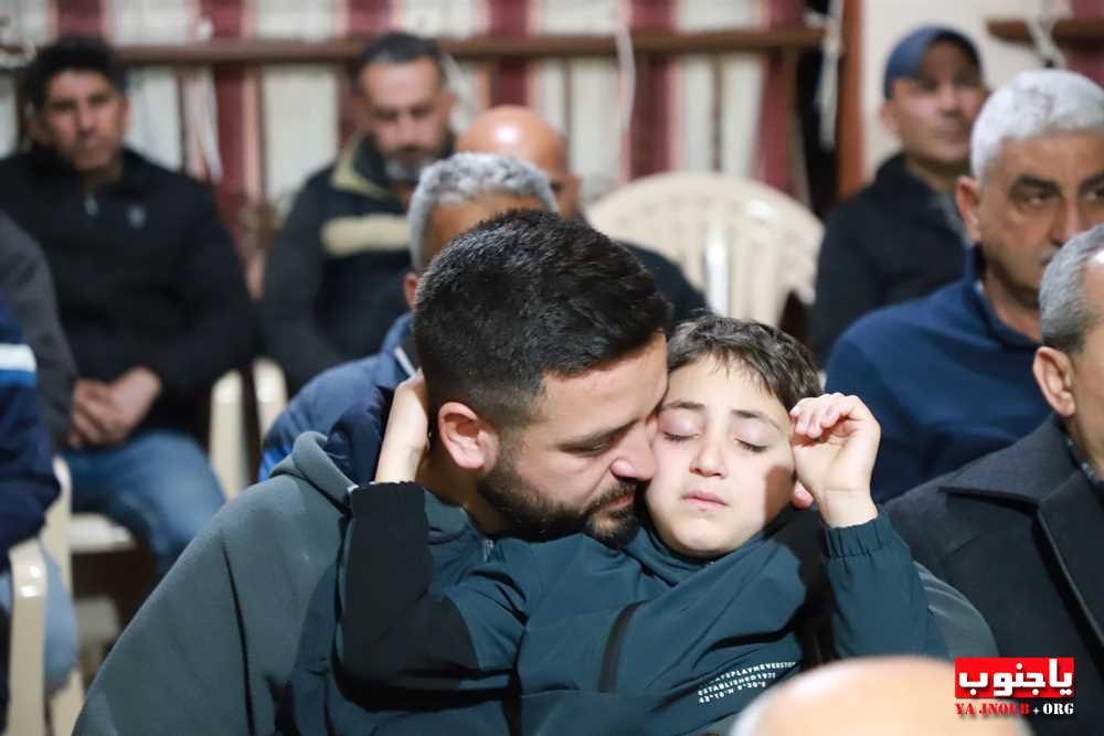 بلدة السماعية : مجلس عزاء حسيني عن روح السعيد عباس خليل في دارة العائلة 