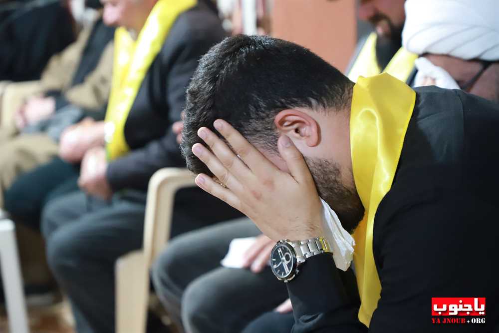 بلدة السماعية : مجلس عزاء حسيني عن روح السعيد عباس خليل في دارة العائلة 