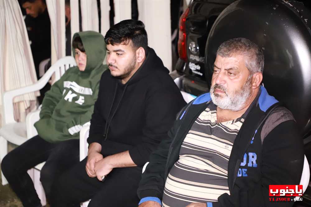 بلدة السماعية : مجلس عزاء حسيني عن روح السعيد عباس خليل في دارة العائلة 