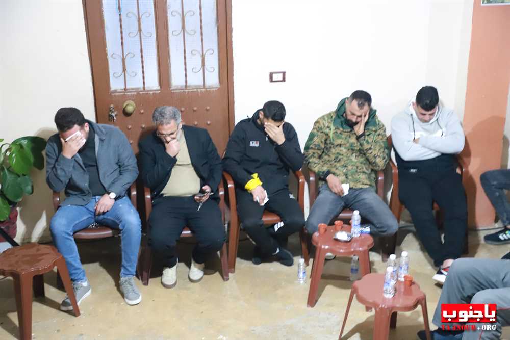 بلدة السماعية : مجلس عزاء حسيني عن روح السعيد عباس خليل في دارة العائلة 