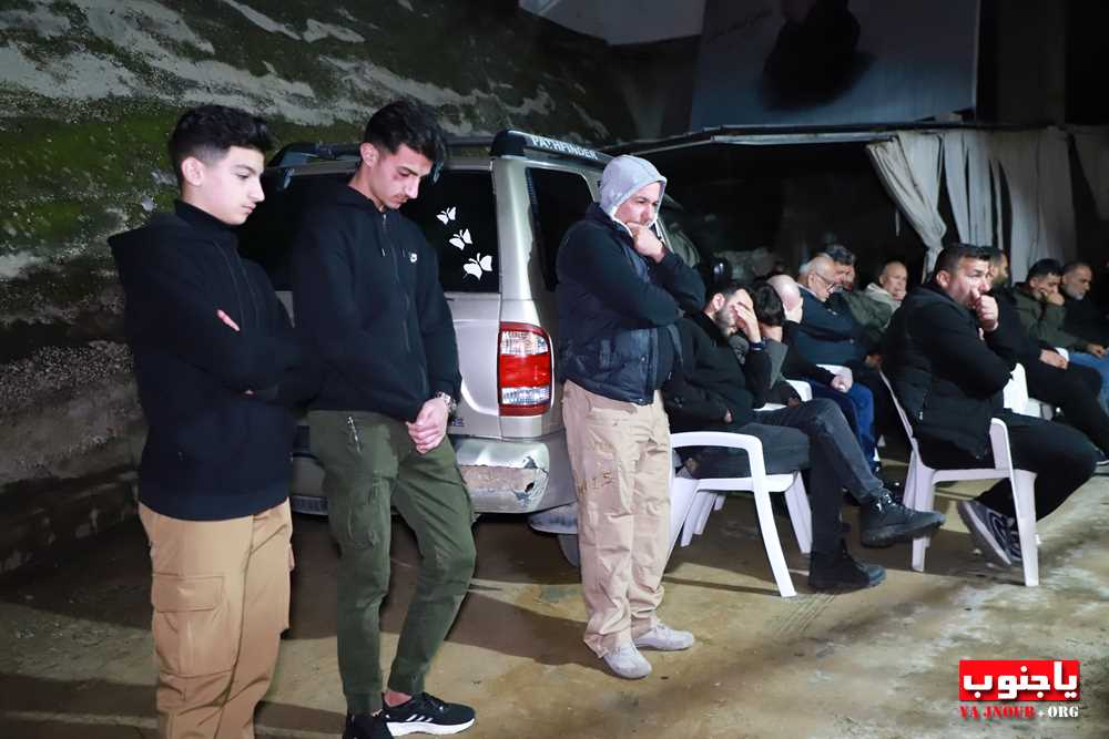 بلدة السماعية : مجلس عزاء حسيني عن روح السعيد عباس خليل في دارة العائلة 