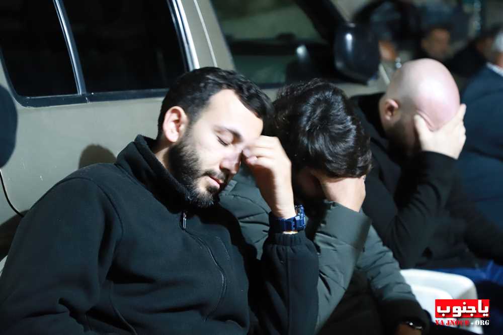 بلدة السماعية : مجلس عزاء حسيني عن روح السعيد عباس خليل في دارة العائلة 