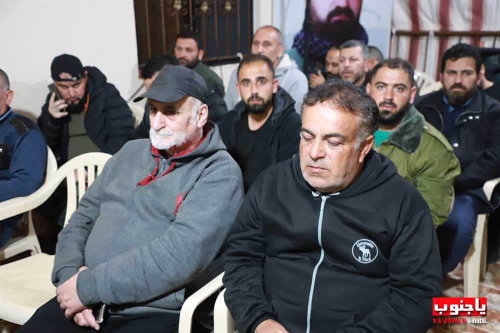 بلدة السماعية الجنوبية : مجلس عزاء حسيني عن روح السعيد عباس احمد خليل في دارة العائلة 