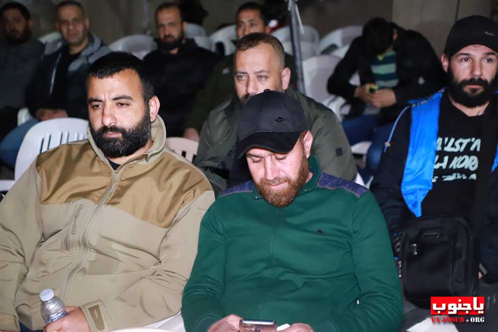 بلدة السماعية الجنوبية : مجلس عزاء حسيني عن روح السعيد عباس احمد خليل في دارة العائلة 
