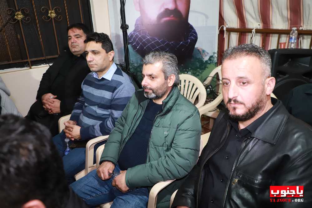 بلدة السماعية الجنوبية : مجلس عزاء حسيني عن روح السعيد عباس احمد خليل في دارة العائلة 