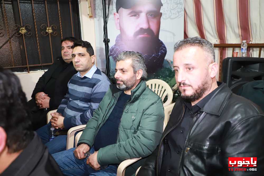 بلدة السماعية الجنوبية : مجلس عزاء حسيني عن روح السعيد عباس احمد خليل في دارة العائلة 