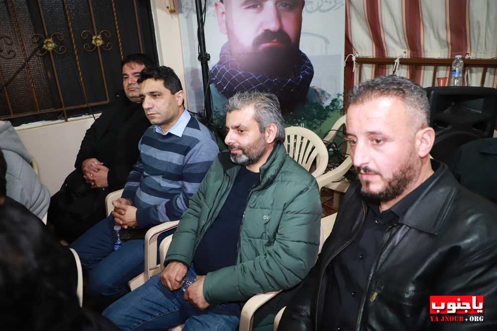 بلدة السماعية الجنوبية : مجلس عزاء حسيني عن روح السعيد عباس احمد خليل في دارة العائلة 