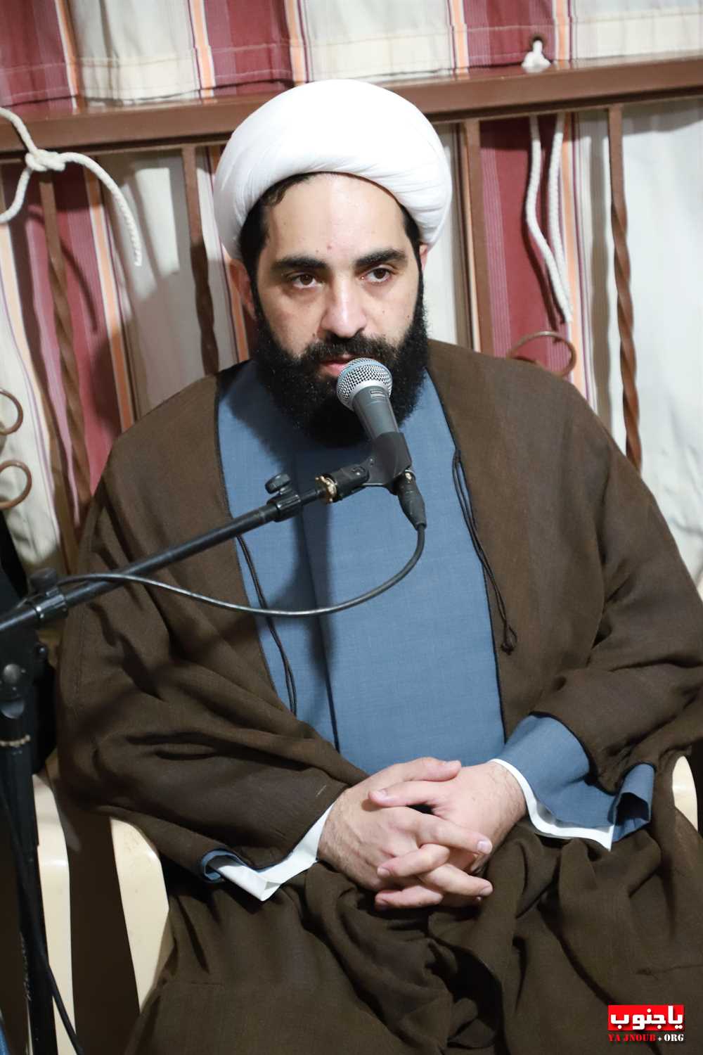 بلدة السماعية الجنوبية : مجلس عزاء حسيني عن روح السعيد عباس احمد خليل في دارة العائلة 