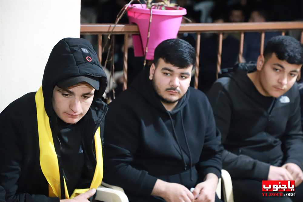 بلدة السماعية الجنوبية : مجلس عزاء حسيني عن روح السعيد عباس احمد خليل في دارة العائلة 