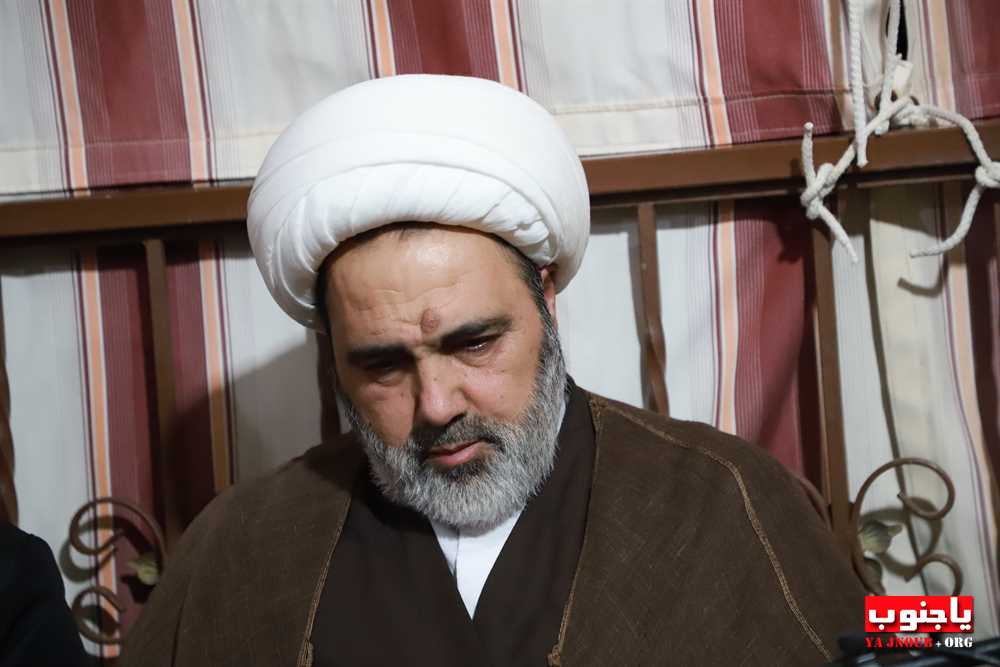 بلدة السماعية الجنوبية : مجلس عزاء حسيني عن روح السعيد عباس احمد خليل في دارة العائلة 