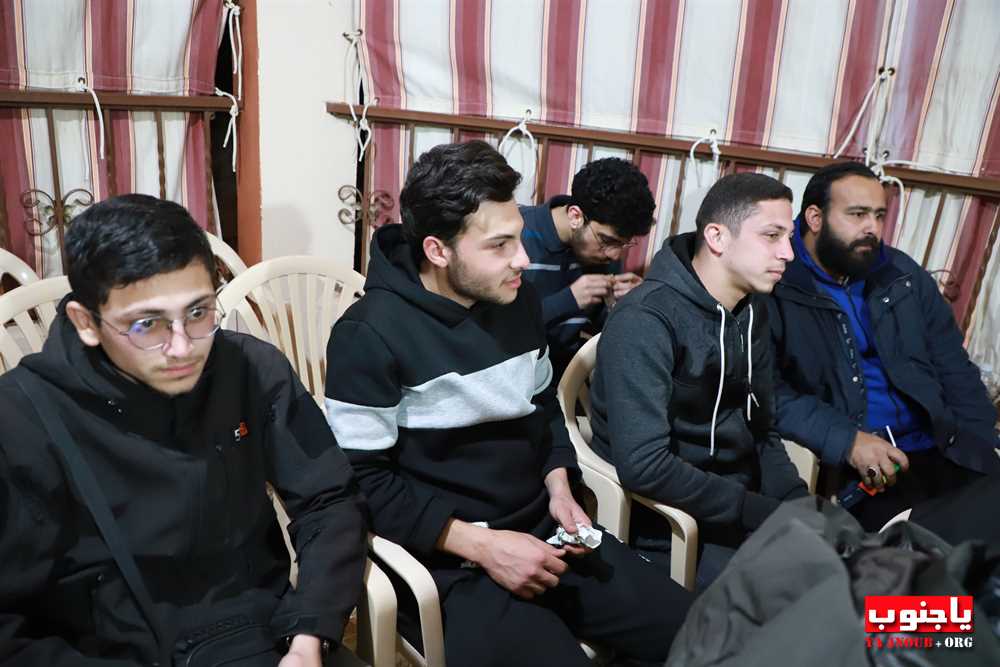 بلدة السماعية الجنوبية : مجلس عزاء حسيني عن روح السعيد عباس احمد خليل في دارة العائلة 
