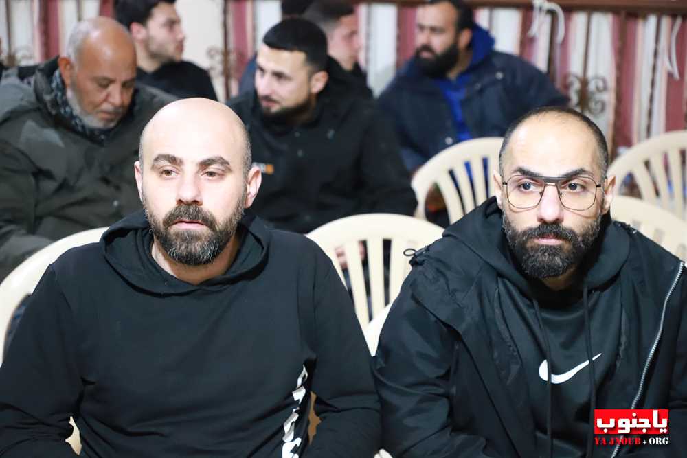 بلدة السماعية الجنوبية : مجلس عزاء حسيني عن روح السعيد عباس احمد خليل في دارة العائلة 