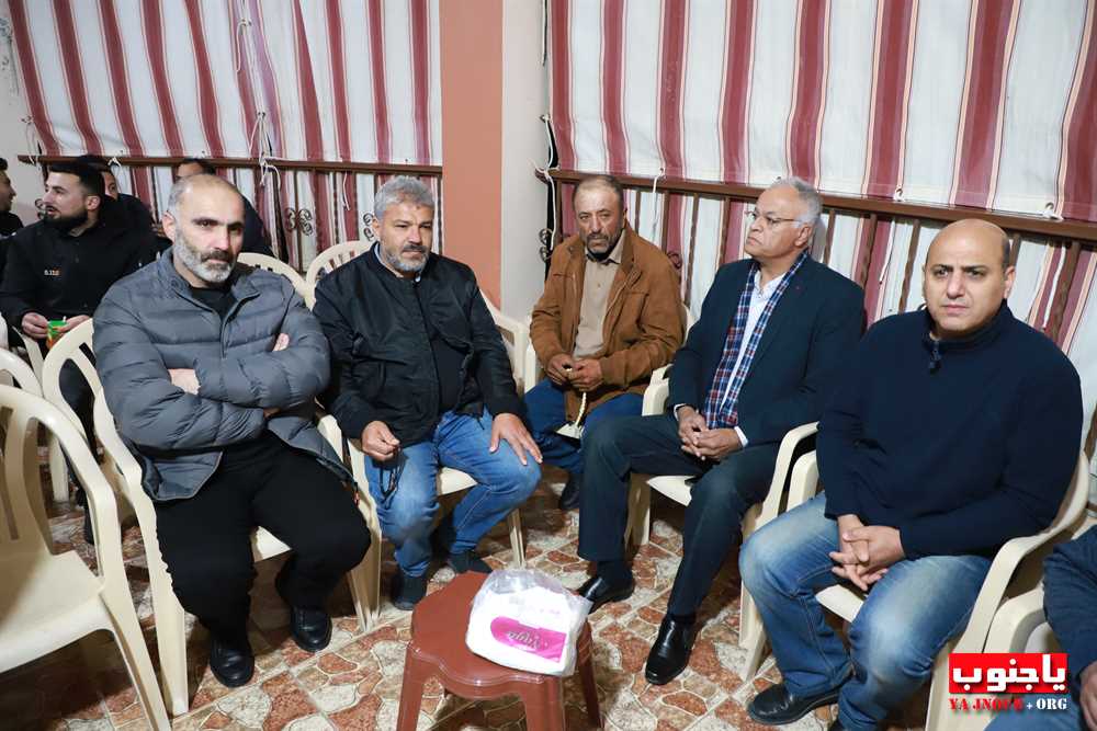 بلدة السماعية الجنوبية : مجلس عزاء حسيني عن روح السعيد عباس احمد خليل في دارة العائلة 