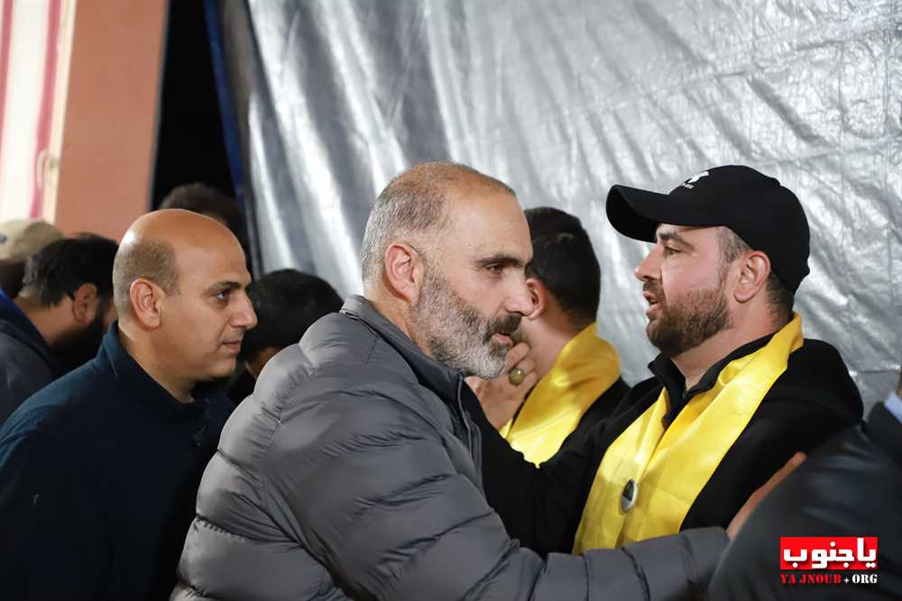 بلدة السماعية الجنوبية : مجلس عزاء حسيني عن روح السعيد عباس احمد خليل في دارة العائلة 