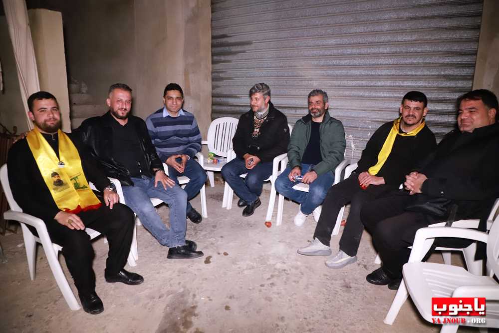 بلدة السماعية الجنوبية : مجلس عزاء حسيني عن روح السعيد عباس احمد خليل في دارة العائلة 