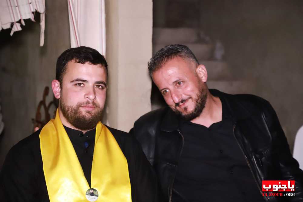 بلدة السماعية الجنوبية : مجلس عزاء حسيني عن روح السعيد عباس احمد خليل في دارة العائلة 