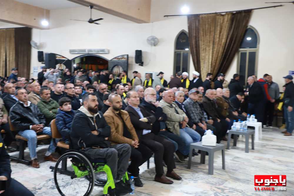 طيردبا : مجلس عزاء حسيني عن روح السعيد محمد علي غبريس في حسينية السيدة زينب ع 