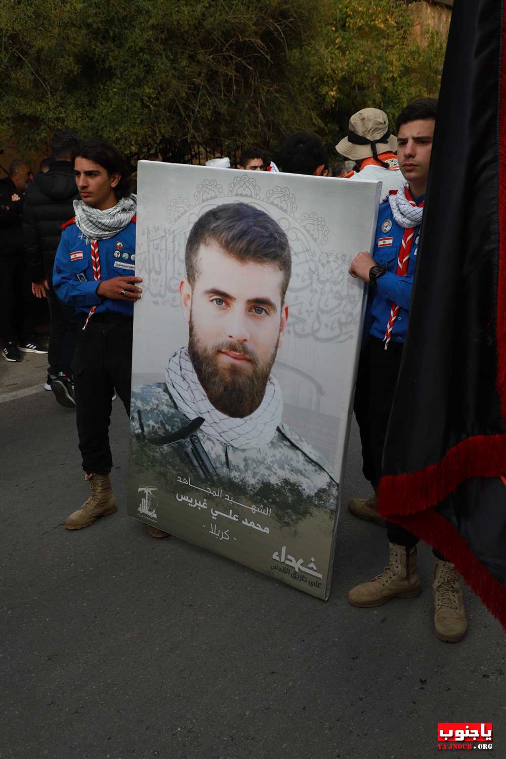 بالصور تشييع حاشد للشهيد محمد علي غبريس في بلدة طيردبا الجنوبية - الجزء الثاني 