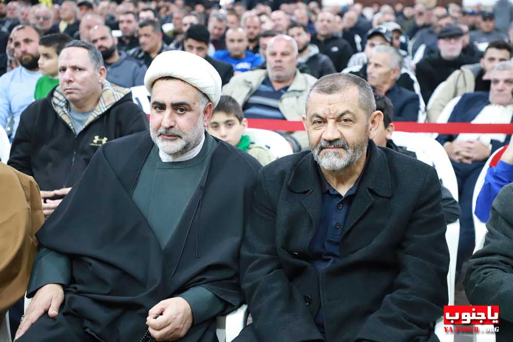طيردبا : حفل تأبيني حاشد في أسبوع الشهيد محمد علي غبريس في مجمع الشهيد القائد الحاج عماد مغنية 